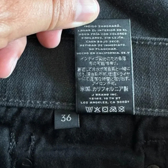 J Brand Tyler Slate Resin Indigo Jeans - Picture 8 of 13